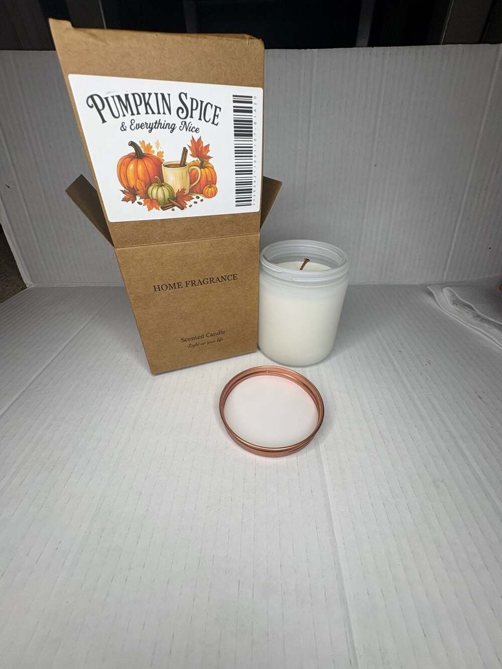 Pumpkin Spice & Everything Nice Scented Candle Pumpkin Spice Scented Candle Home